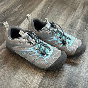 Keen Gray and Blue Sneakers for Outdoor Adventures